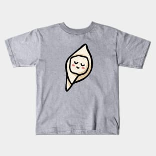 Relaxed Wonton Kawaii Dumplings Kids T-Shirt